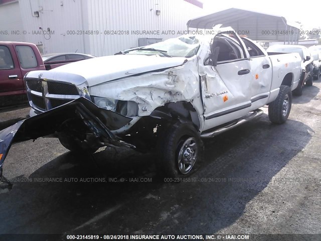 3D7KU28C34G237452 - 2004 DODGE RAM 2500 ST/SLT 白色 照片 2
