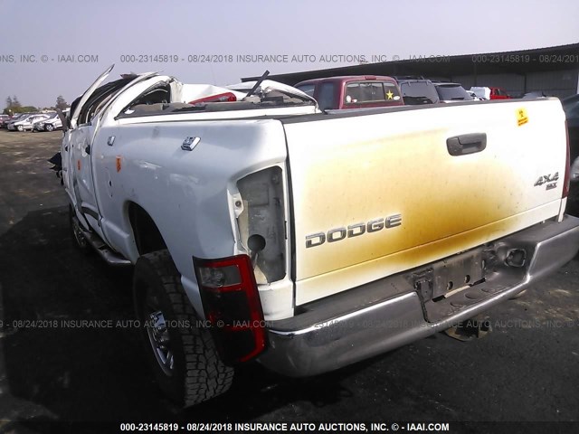 3D7KU28C34G237452 - 2004 DODGE RAM 2500 ST/SLT 白色 照片 3