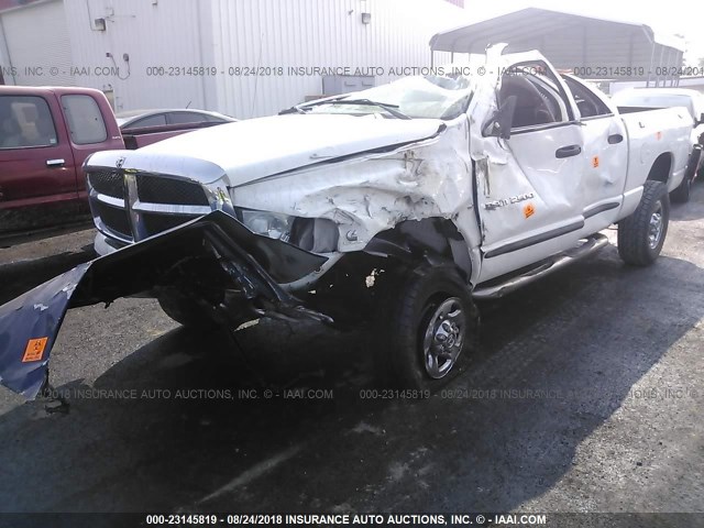 3D7KU28C34G237452 - 2004 DODGE RAM 2500 ST/SLT 白色 照片 6