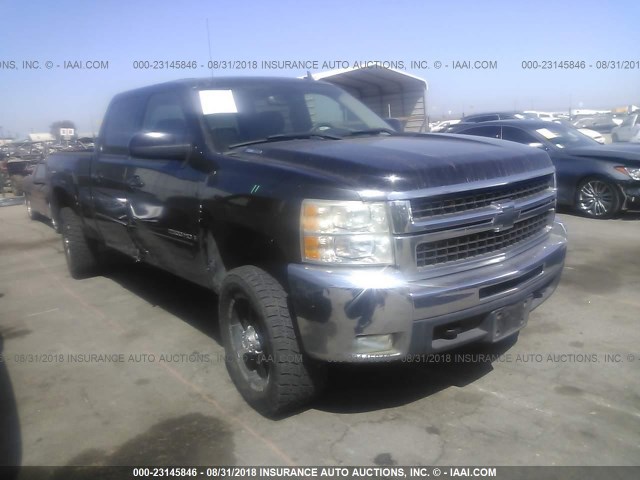 1GCHC23627F556596 - 2007 CHEVROLET SILVERADO C2500 HEAVY DUTY BLACK photo 1