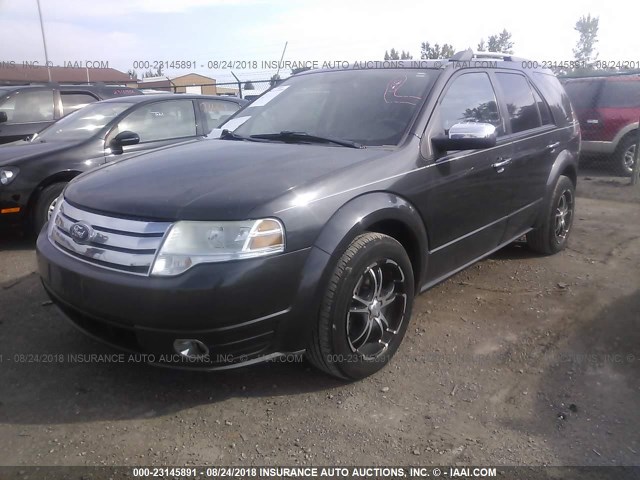 1FMDK03W28GA09132 - 2008 FORD TAURUS X LIMITED GRAY photo 2