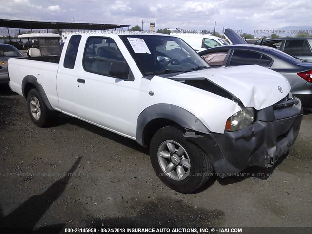 1N6DD26S52C337076 - 2002 NISSAN FRONTIER KING CAB XE WHITE photo 1