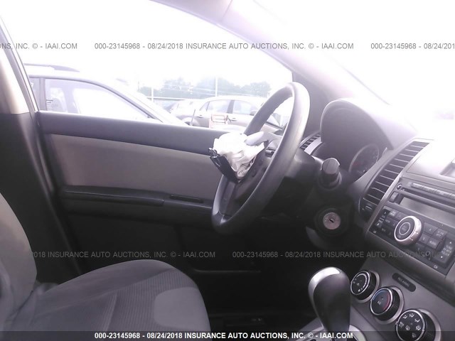 3N1AB6AP7CL748459 - 2012 NISSAN SENTRA 2.0/2.0S/SR/2.0SL SILVER photo 5