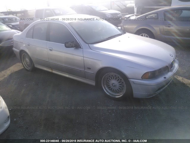 WBADT334X1GF40392 - 2001 BMW 525 I SILVER photo 1