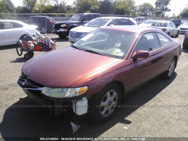 2T1CF22P7XC098882 - 1999 TOYOTA CAMRY SOLARA SE/SLE Qəhvəyi foto 2