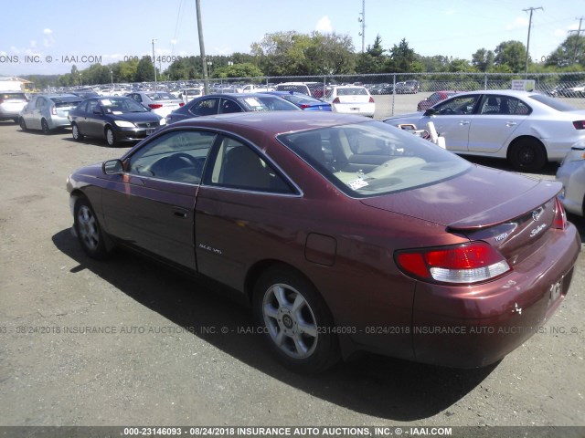 2T1CF22P7XC098882 - 1999 TOYOTA CAMRY SOLARA SE/SLE Qəhvəyi foto 3
