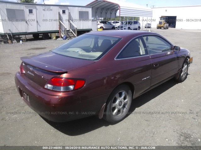 2T1CF22P7XC098882 - 1999 TOYOTA CAMRY SOLARA SE/SLE Qəhvəyi foto 4