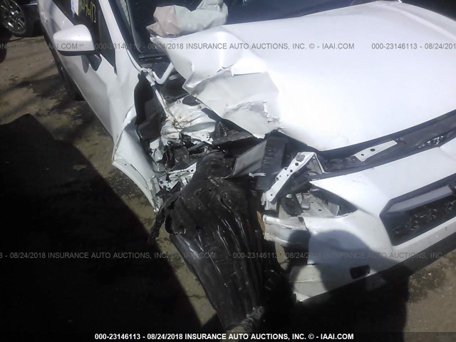 JF2GTADC7JH225973 - 2018 SUBARU CROSSTREK PREMIUM Սպիտակ լուսանկար 6