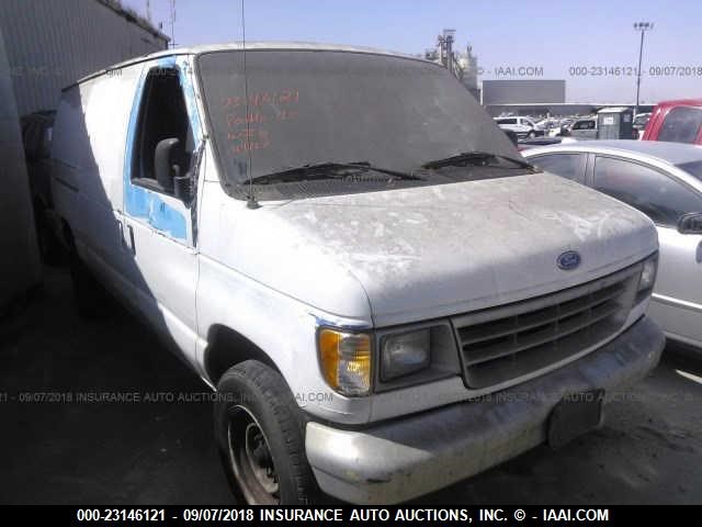 1FTJE34H0RHC07669 - 1994 FORD ECONOLINE E350 VAN WHITE photo 1