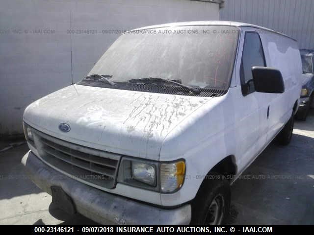 1FTJE34H0RHC07669 - 1994 FORD ECONOLINE E350 VAN WHITE photo 2