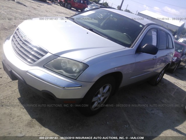 2A4GM68446R894851 - 2006 CHRYSLER PACIFICA TOURING SILVER photo 2