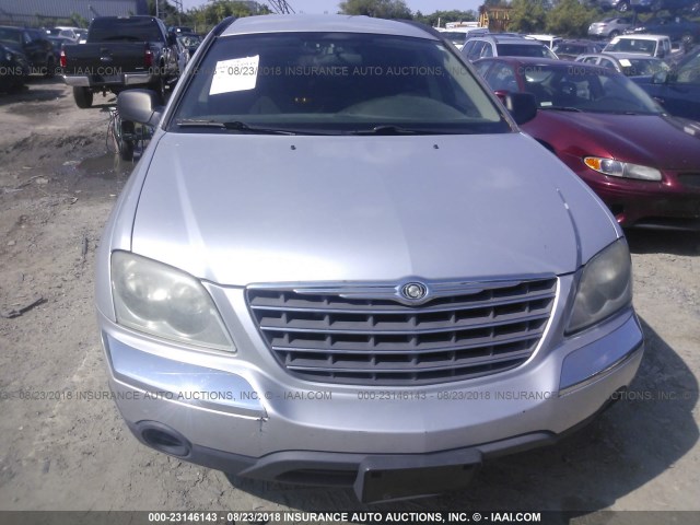 2A4GM68446R894851 - 2006 CHRYSLER PACIFICA TOURING SILVER photo 6