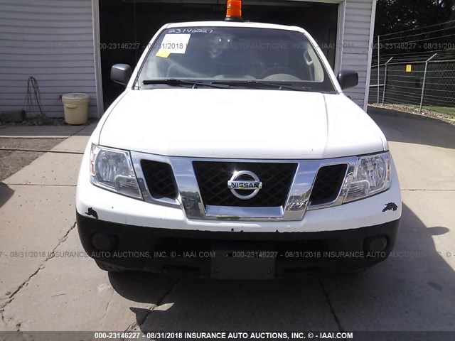 1N6BD0CT6FN733441 - 2015 NISSAN FRONTIER S/SV WHITE photo 6