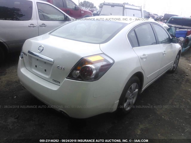 1N4AL21E78N559552 - 2008 NISSAN ALTIMA 2.5/2.5S WHITE photo 4