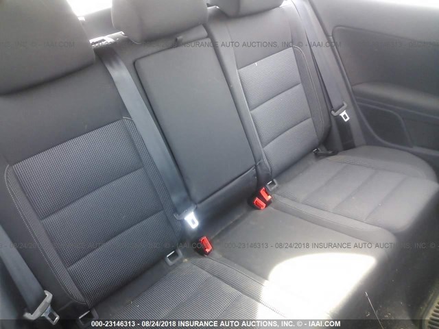 WVWAA7AJ6BW276331 - 2011 VOLKSWAGEN GOLF BLACK photo 8