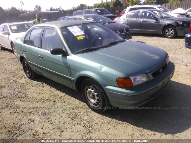 JT2EL56E6S7000603 - 1995 TOYOTA TERCEL DX GREEN photo 1