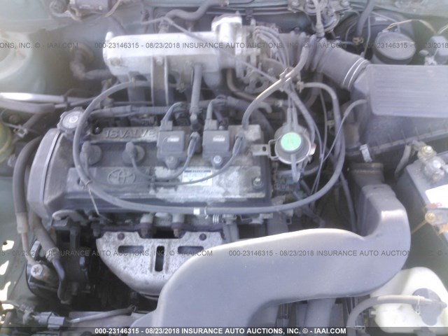 JT2EL56E6S7000603 - 1995 TOYOTA TERCEL DX GREEN photo 10