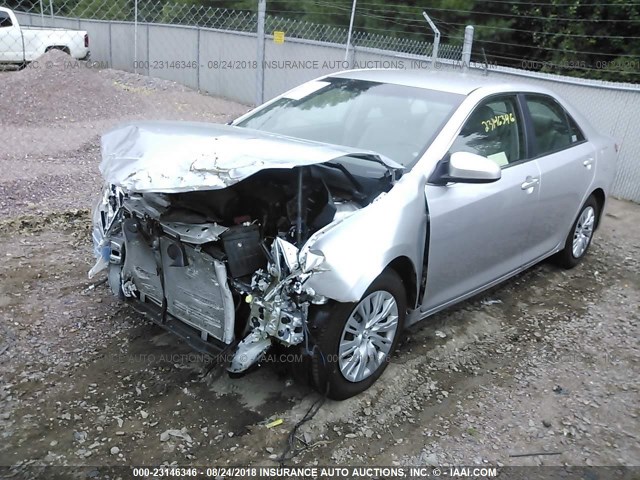 4T4BF1FK9CR168479 - 2012 TOYOTA CAMRY SE/LE/XLE ვერცხლისფერი ფოტო 2