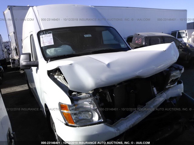 1N6BF0LY5HN805822 - 2017 NISSAN NV 2500 S/2500 SV/2500 SL WHITE photo 1