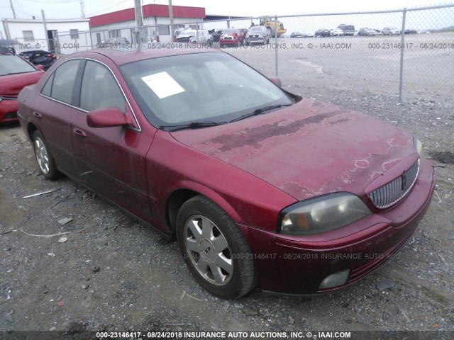 1LNHM86S15Y619953 - 2005 LINCOLN LS 红色 照片 1