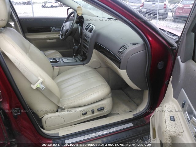 1LNHM86S15Y619953 - 2005 LINCOLN LS 红色 照片 5