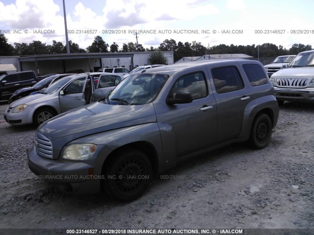 3GNDA13DX6S571653 - 2006 CHEVROLET HHR LS GRAY photo 2