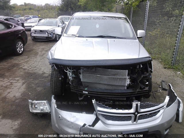 3D4PG7FG5BT544588 - 2011 DODGE JOURNEY R/T SILVER photo 6