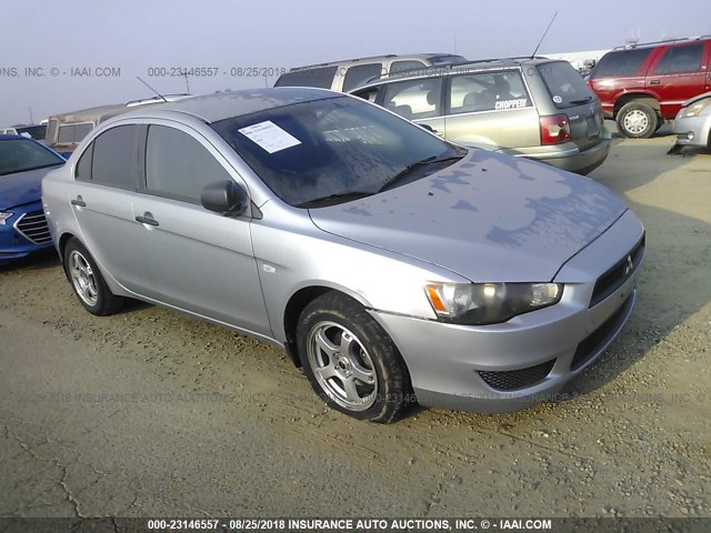 JA3AU16U18U040275 - 2008 MITSUBISHI LANCER DE SILVER photo 1