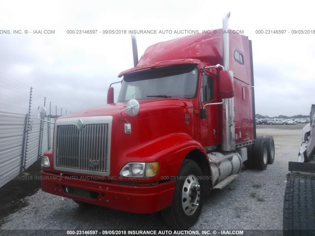 2HSCNAER21C018092 - 2001 INTERNATIONAL 9400 9400I RED photo 2