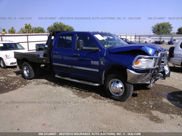 3C63RRGL6EG238856 - 2014 RAM 3500 ST BLUE photo 1