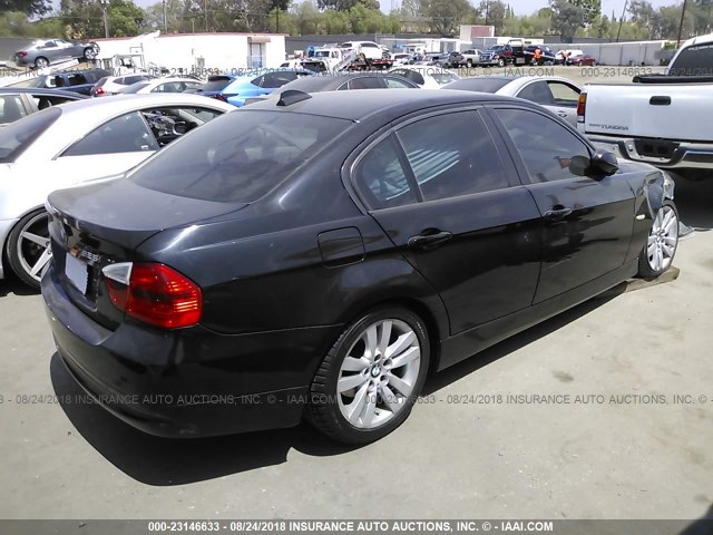 WBAVC535X8FZ86354 - 2008 BMW 328 I SULEV BLACK photo 4