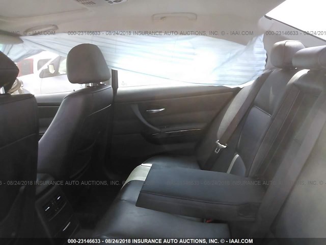 WBAVC535X8FZ86354 - 2008 BMW 328 I SULEV BLACK photo 8