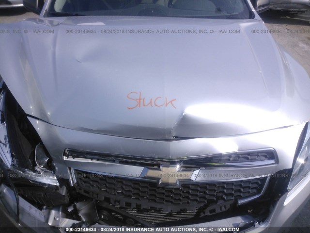 1G11B5SA9DF263021 - 2013 CHEVROLET MALIBU LS 银色 照片 10