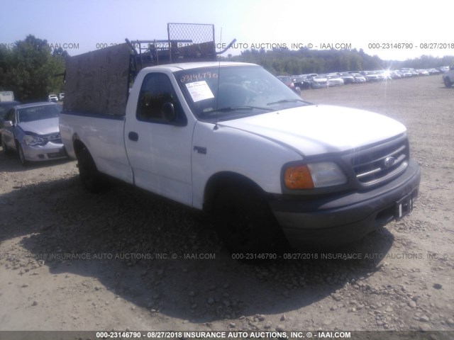 2FTRF17284CA51344 - 2004 FORD F-150 HERITAGE CLASSIC WHITE photo 1