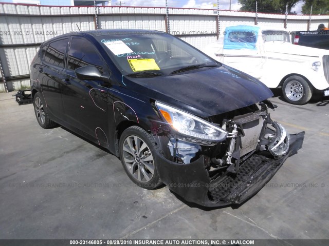 KMHCU5AE1GU244585 - 2016 HYUNDAI ACCENT SPORT BLACK photo 6