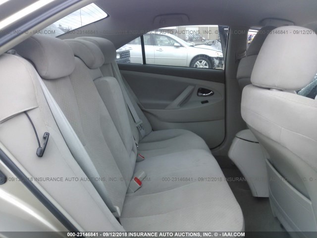 4T1BE46KX8U209692 - 2008 TOYOTA CAMRY CE/LE/XLE/SE TAN photo 8