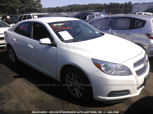 1G11C5SA4DF320318 - 2013 CHEVROLET MALIBU 1LT WHITE photo 1