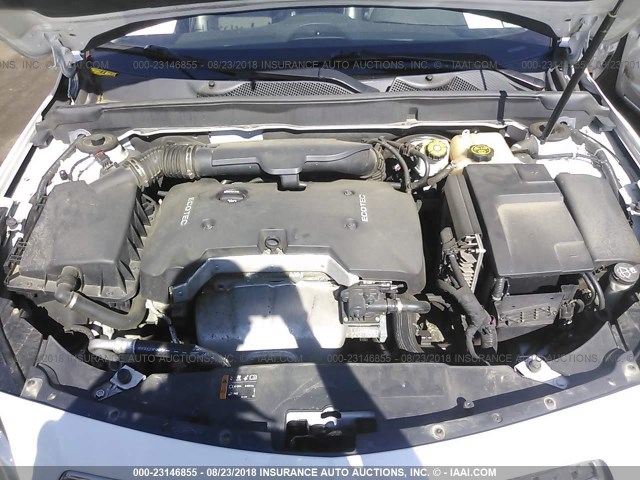 1G11C5SA4DF320318 - 2013 CHEVROLET MALIBU 1LT WHITE photo 10