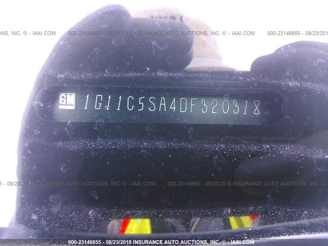 1G11C5SA4DF320318 - 2013 CHEVROLET MALIBU 1LT WHITE photo 9