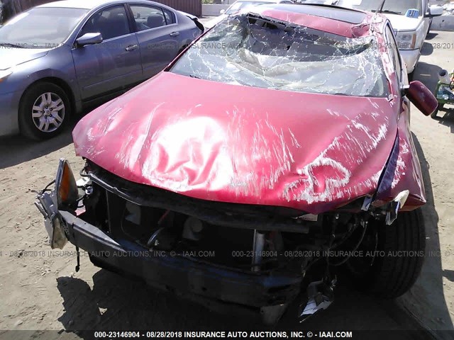 4T1BK46K77U049228 - 2007 TOYOTA CAMRY NEW GENERAT LE/XLE/SE RED photo 6