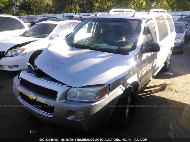 1GNDX33LX6D202275 - 2006 CHEVROLET UPLANDER LT SILVER photo 2