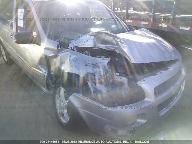 1GNDX33LX6D202275 - 2006 CHEVROLET UPLANDER LT SILVER photo 6