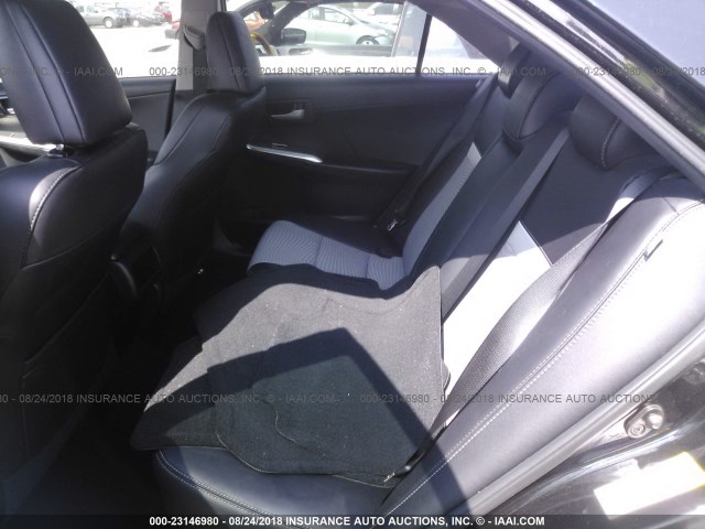 4T1BF1FK0EU819317 - 2014 TOYOTA CAMRY L/SE/LE/XLE 黑色 照片 8