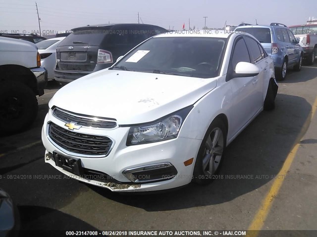 1G1PF5SB4G7117034 - 2016 CHEVROLET CRUZE LIMITED LT WHITE photo 2