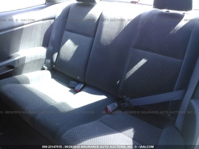 1HGEM22155L065204 - 2005 HONDA CIVIC DX VP RED photo 8