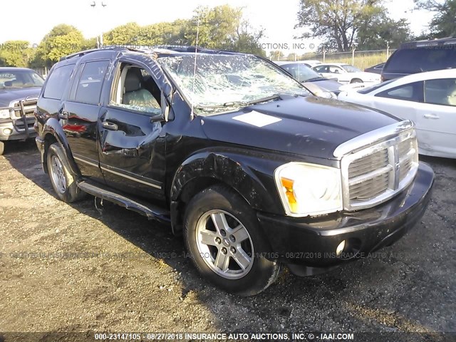 1D4HB58236F105494 - 2006 DODGE DURANGO LIMITED BLACK photo 1