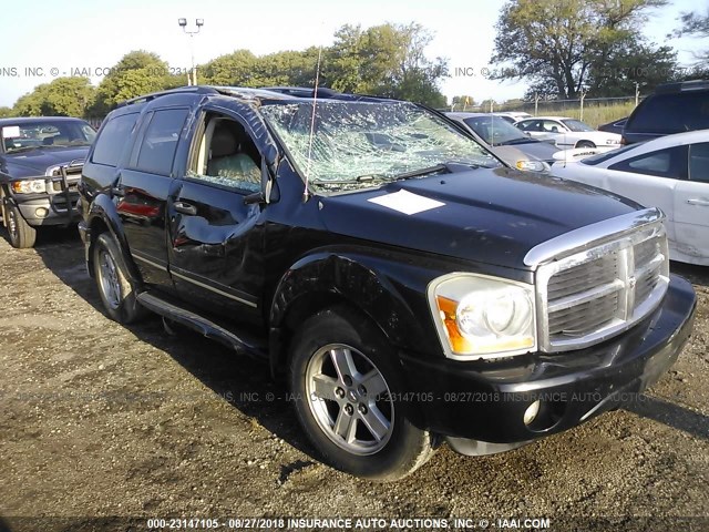 1D4HB58236F105494 - 2006 DODGE DURANGO LIMITED BLACK photo 6