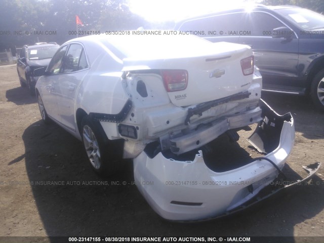 1G11C5SA3DF242162 - 2013 CHEVROLET MALIBU 1LT თეთრი ფოტო 3