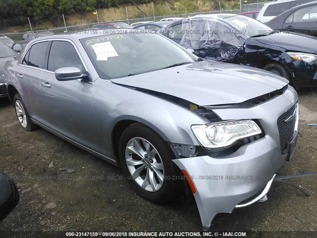 2C3CCAAGXFH807222 - 2015 CHRYSLER 300 LIMITED GRAY photo 1