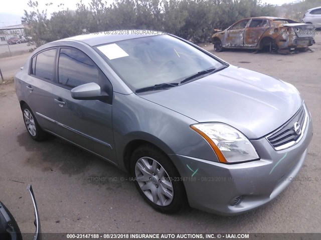 3N1AB6AP5CL630006 - 2012 NISSAN SENTRA 2.0/2.0S/SR/2.0SL SILVER photo 1